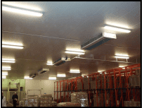 CHEESE FACTORY - UK. SHDN dual discharge unit coolers